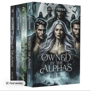 Owned by the Alphas (Books 1-4) Boxed Set - - Dark Teal/Gray Covers